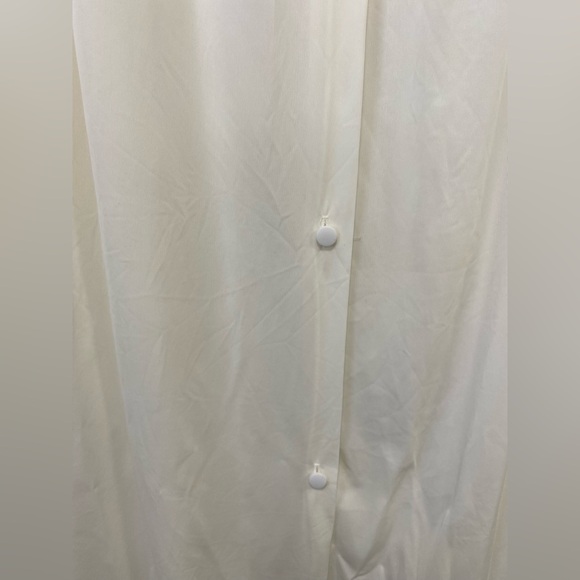 Vintage Robe Dressing Gown House‎ Dress Housecoat Embroidered 100% Nylon Size M - Picture 5 of 14